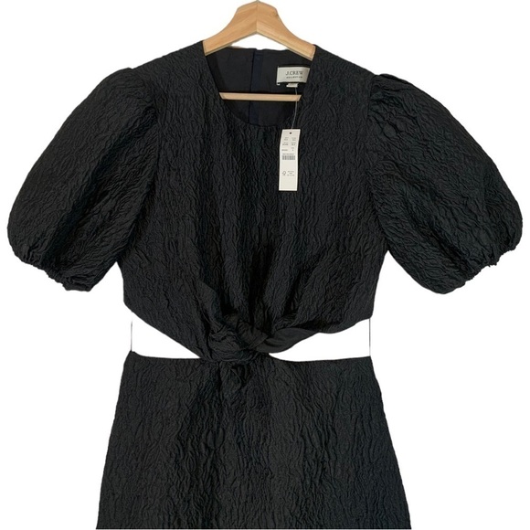 J.Crew Cutout Textured Organza Midi Dress Size 6 - Picture 7 of 10